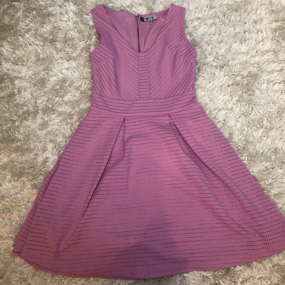 Orchid a line dress